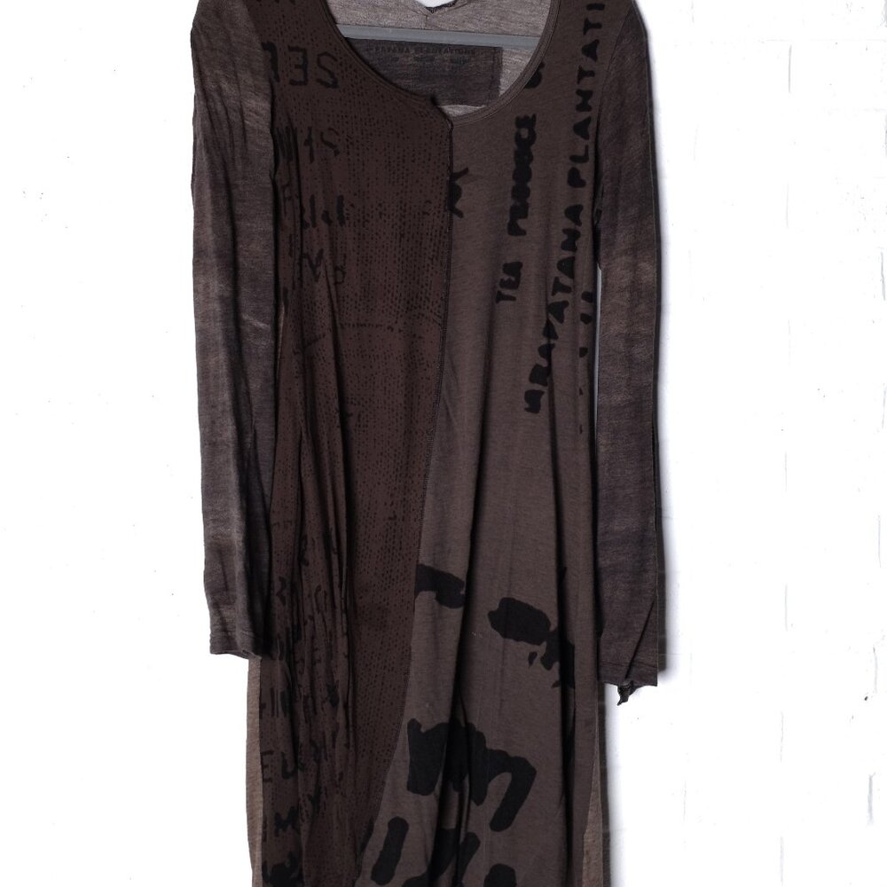 Rundholz Black Label Olive Printed Knit Tunic/Dress